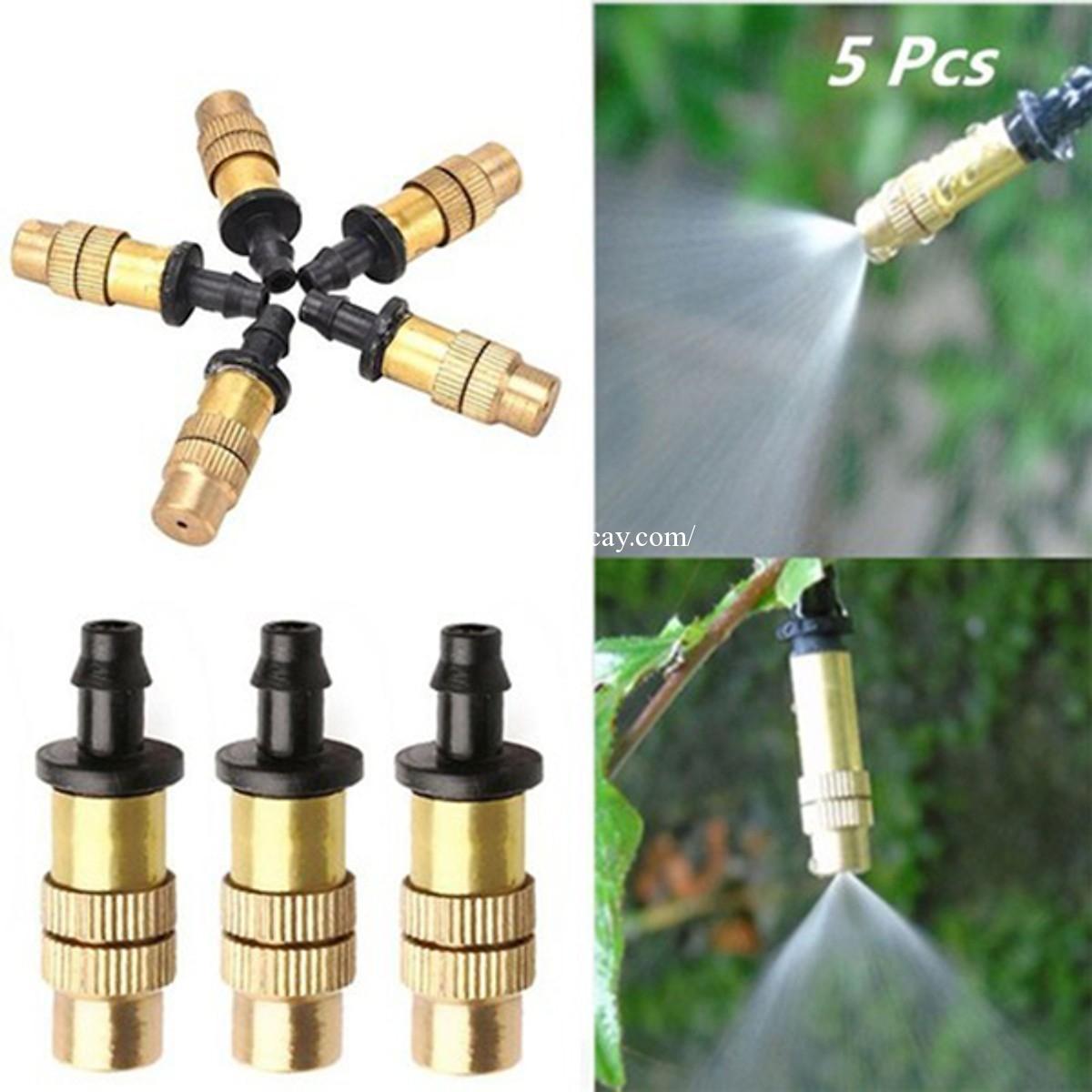 Combo 10 béc phun sương đồng tưới Lan, cây cảnh
