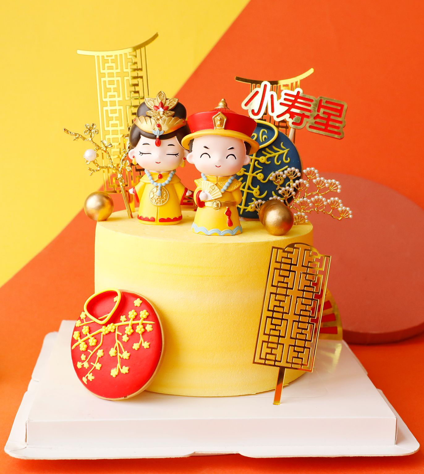 [HCM]Bộ 02 tượng Vua - Hậu chibi