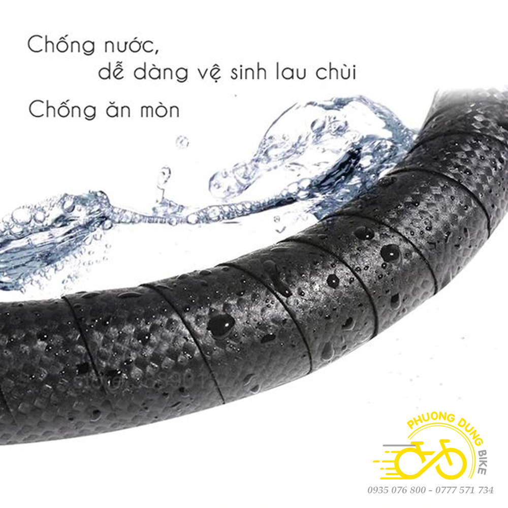 Dây quấn (Băng quấn) ghi đông xe đạp vân Carbon