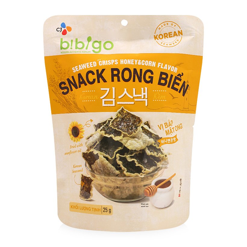 SNACK RONG BIỂN BIBIGO 25G
