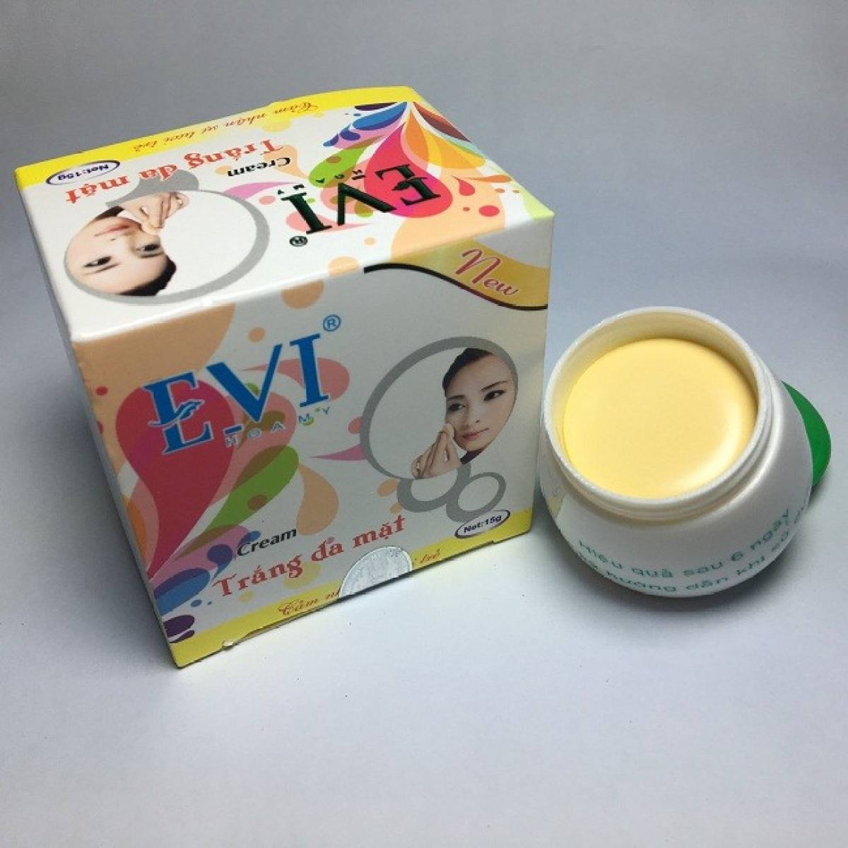 [HCM]Kem EVI trắng da mặt 15g