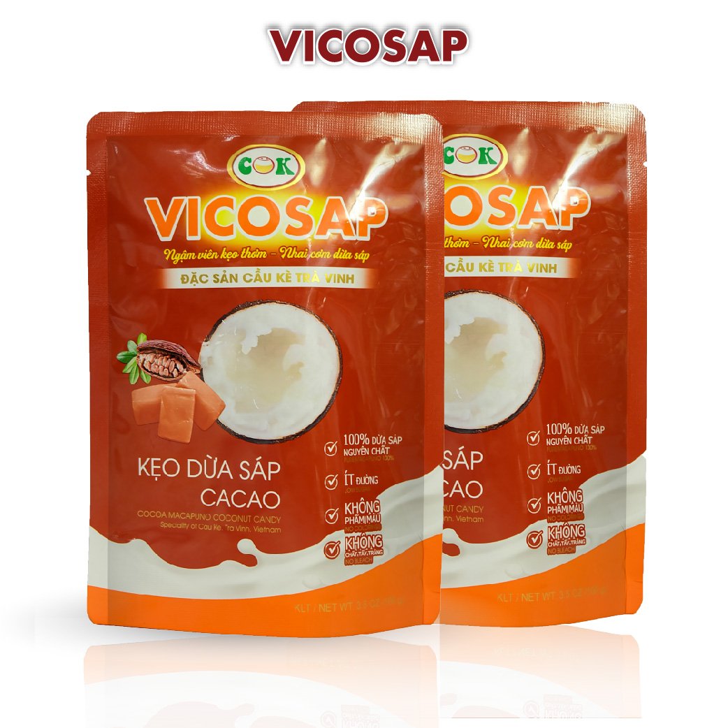 Kẹo Dừa Sáp VICOSAP