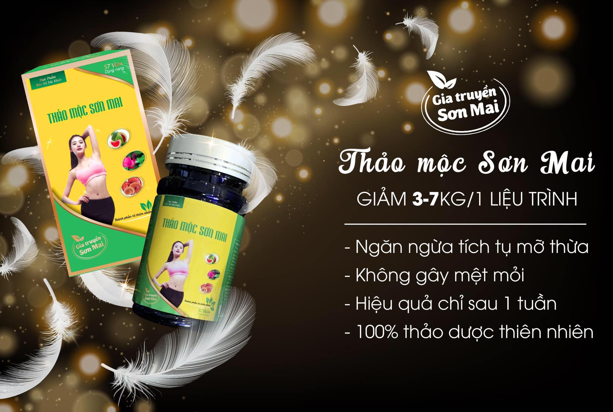 Thảo mộc Giảm cân Sơn Mai 57v