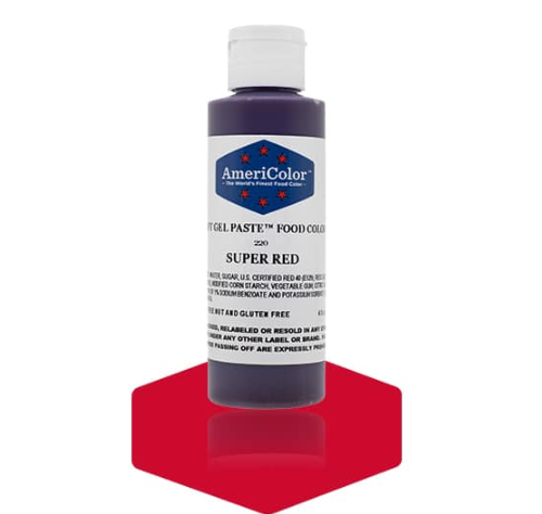 Màu thực phẩm Americolor Super Red - 4.5oz