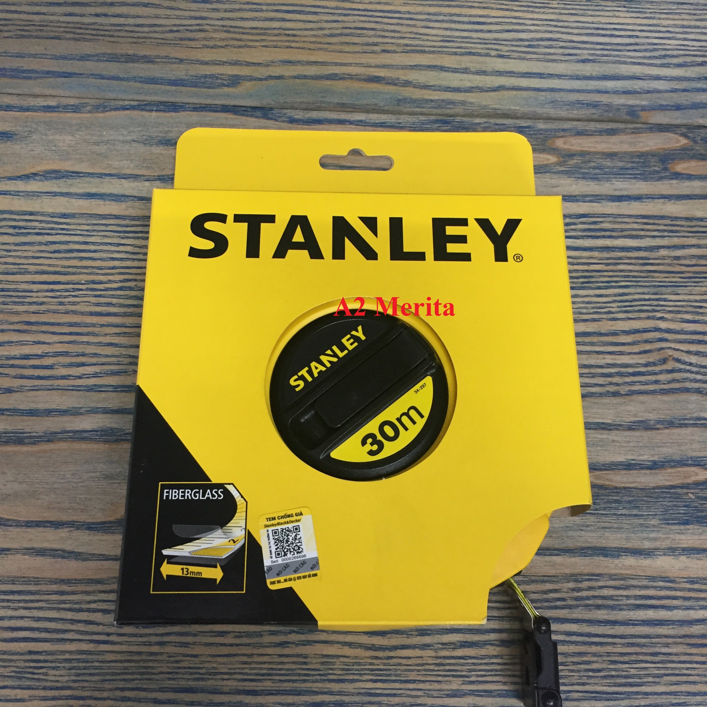 Thước dây sợi thủy tinh 30M Stanley STHT34297-8