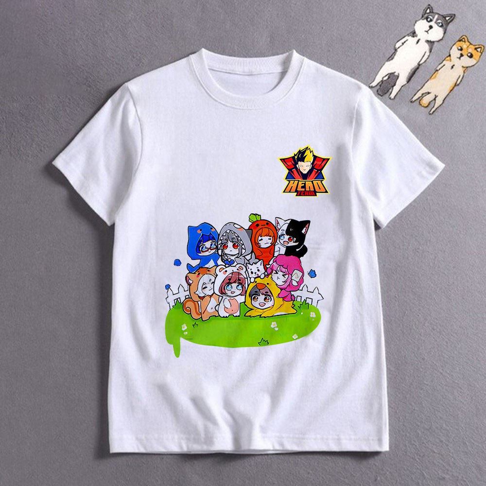 áo SỮA HERO TEAM cho bé trai bé gái chất đẹp đủ size