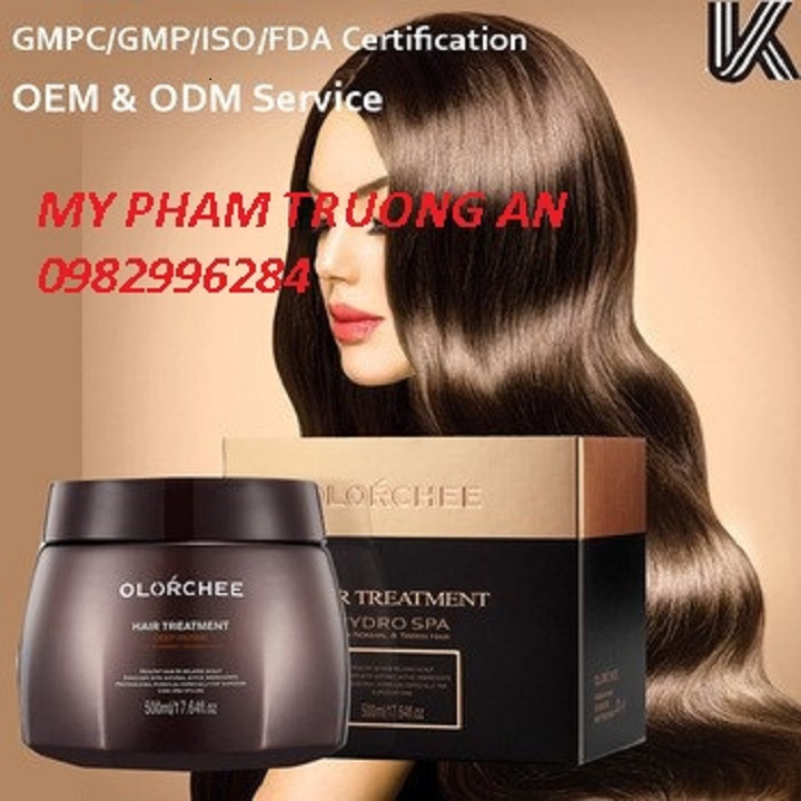 Kem ủ tóc Olorchee phục hồi mềm mượt 1000ml