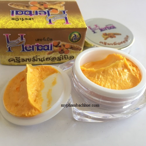 Kem nghệ Herbal Thái Lan trắng da giảm mụn chống thâm