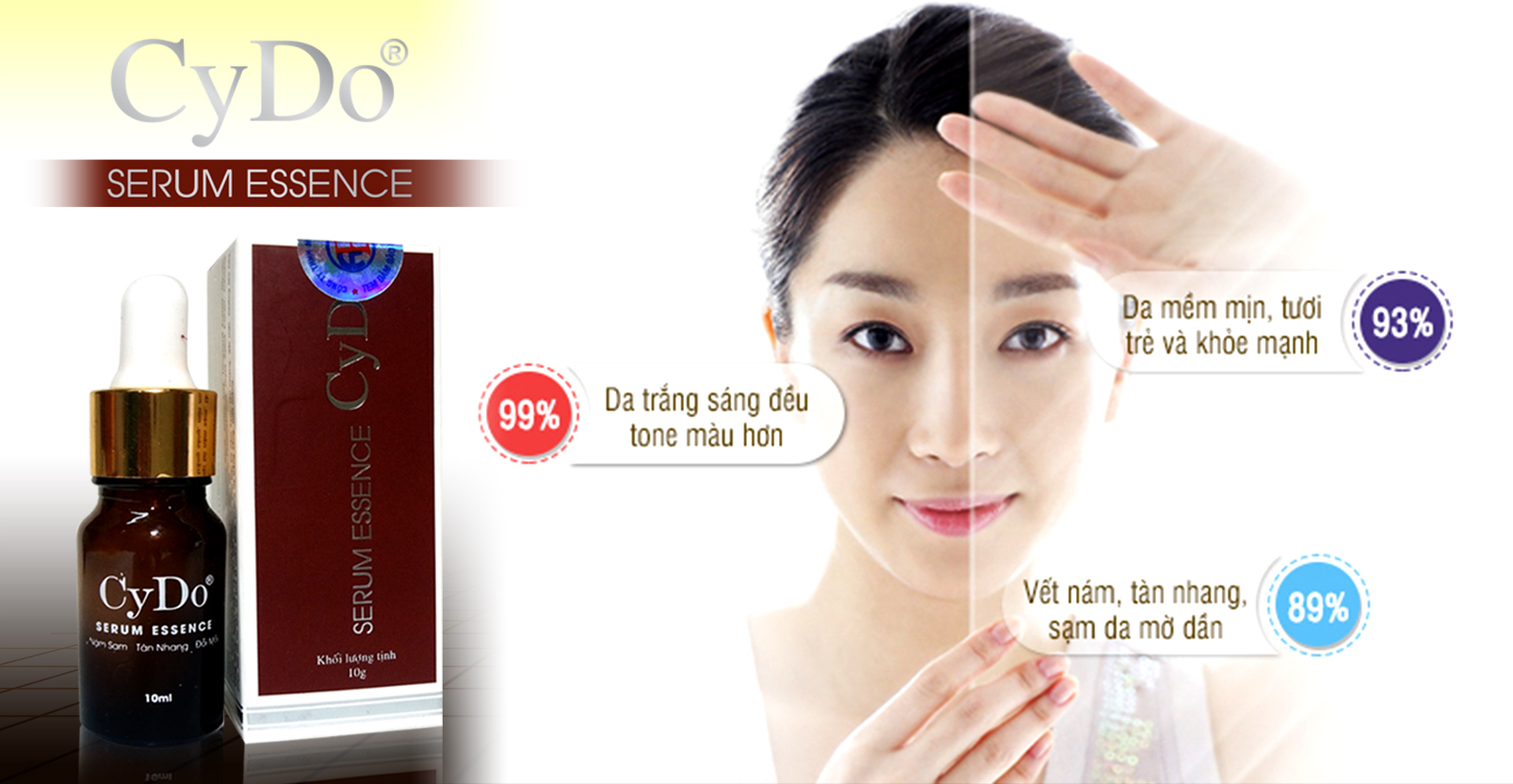 Serum nám sạm - tàn nhang - đồi mồi CyDo 10ml