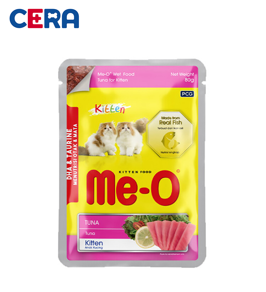 Pate Cho Mèo Sốt Thịt Viên - Pate Me-o (70gr x 48)