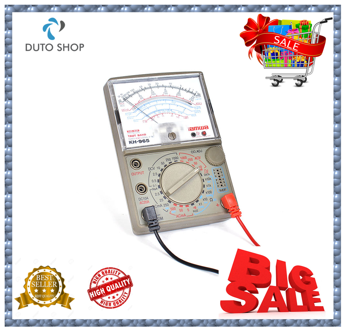 ĐỒNG HỒ VẠN NĂNG SAMWA KH965 - Tặng kèm pin