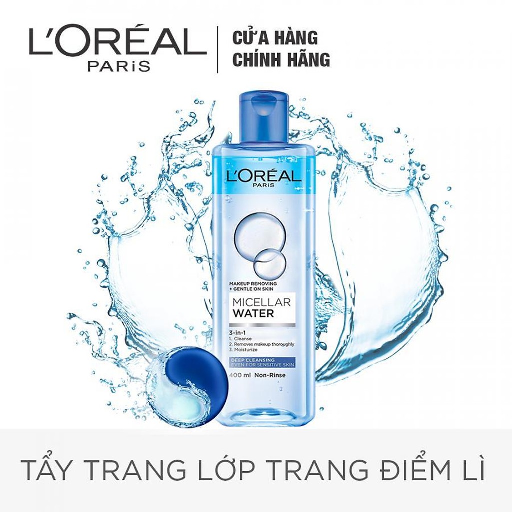 Nước Tẩy Trang L’Oreal Paris 3-In-1 Micellar Water