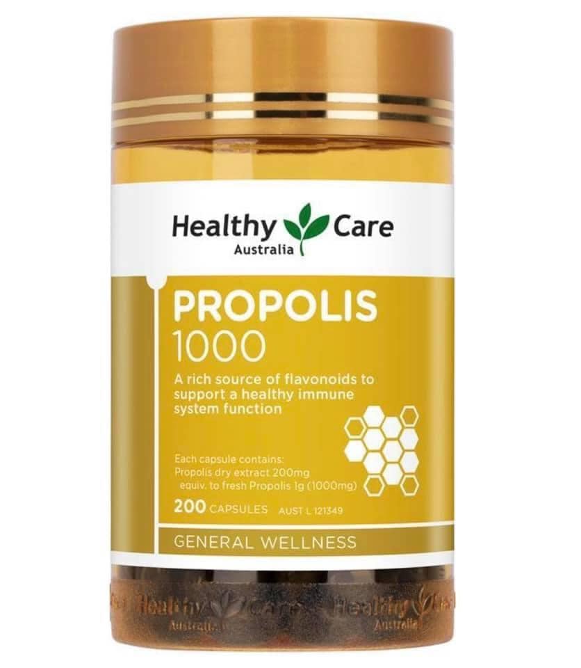 Keo Ong Healthy Care Propolis 1000mg 200 viên