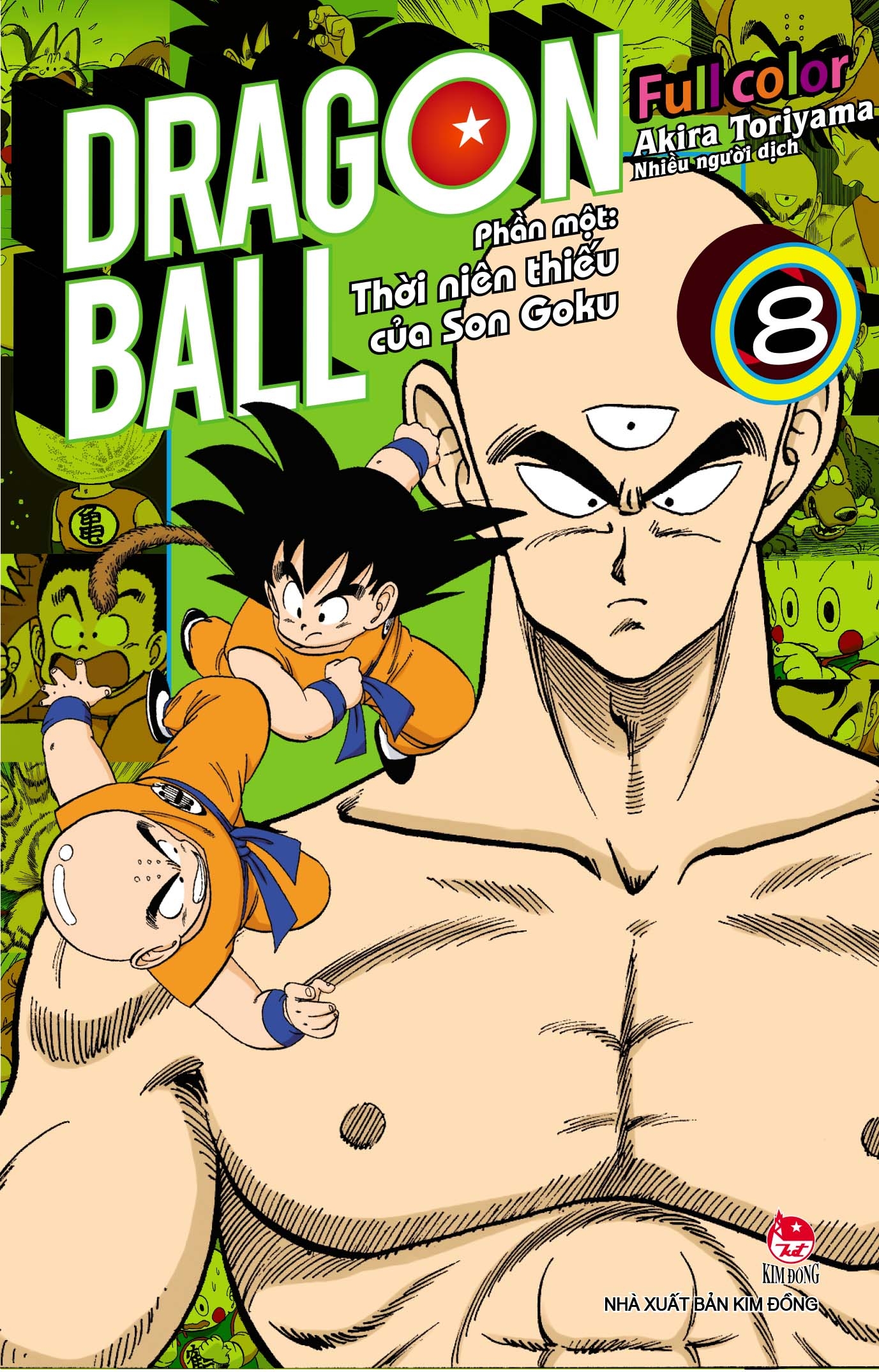 Fahasa - Dragon Ball Full Color - Phần Một: Thời Niên Thiếu Của Son Goku - Tập 8