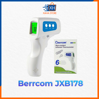 Nhiệt kế hồng ngoại đo trán Berrcom JXB178 (Berrcom Non Contact Infrared Forehead Thermometer JXB-178 Medical Grade Baby Fever Check Thermometer 3 in 1 Contactless for Kids Infant Adult) thumbnail