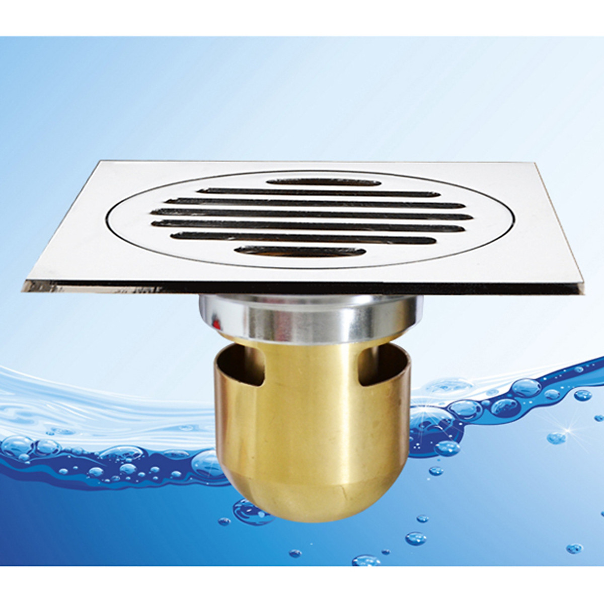 Phễu Thoát Sàn Ngăn Mùi Inox 304 Cao Cấp