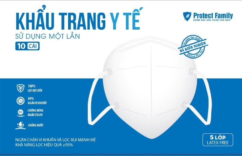 Medical Mask 5 layers Protect Family