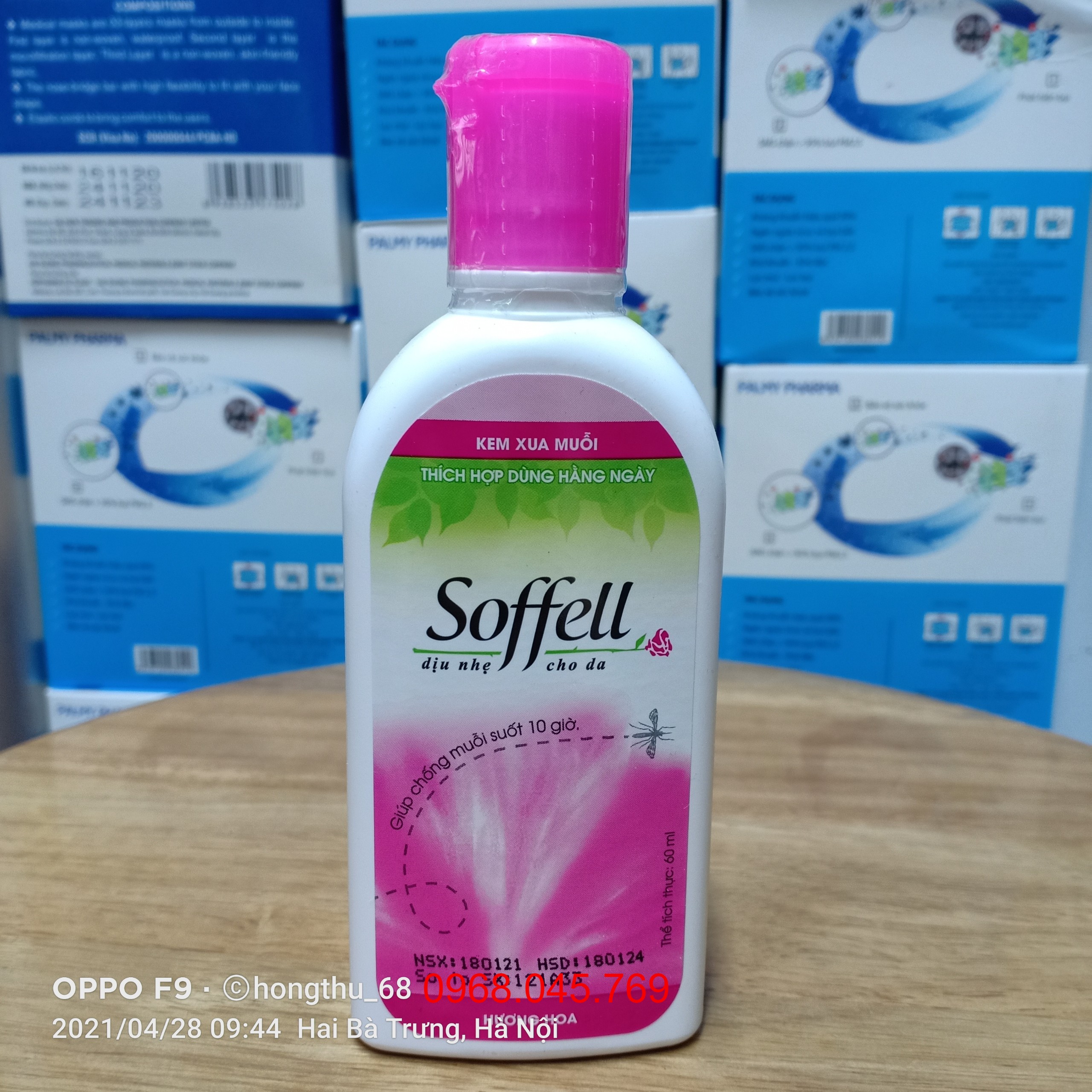 Kem chống muỗi Soffell (60ml)