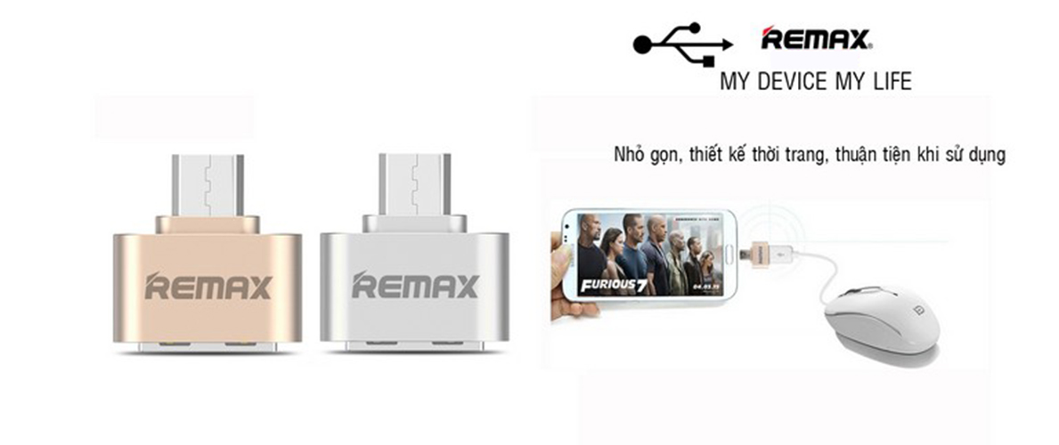 USB OTG Chuyển Đổi Từ Cổng Micro sang Usb RA-OTG