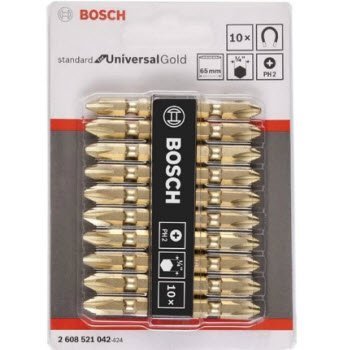 Mũi vặn vít PH2 dài 65mm Bosch 2608521042