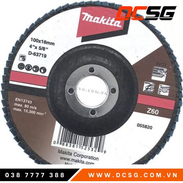 Nhám xếp 100mm Z60 Makita D-63719