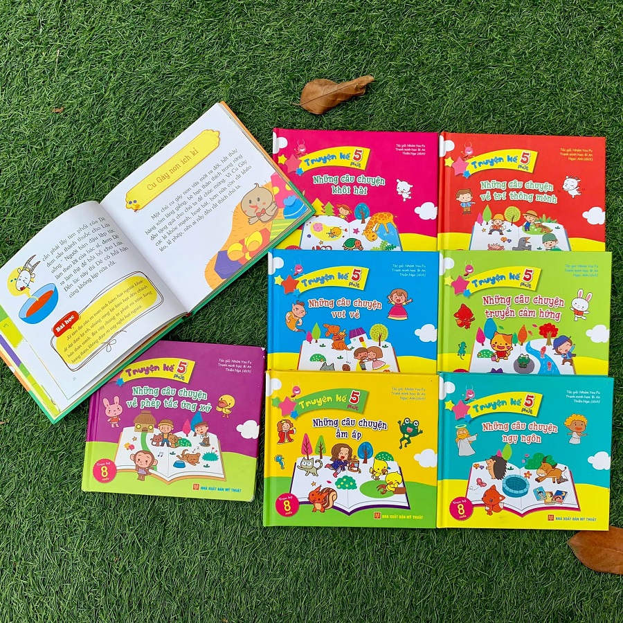 Sách: Combo Truyện Kể 5 Phút (8 Cuốn)