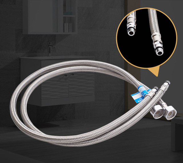 Bộ 2 dây cấp nước nóng lạnh inox dài 60cm