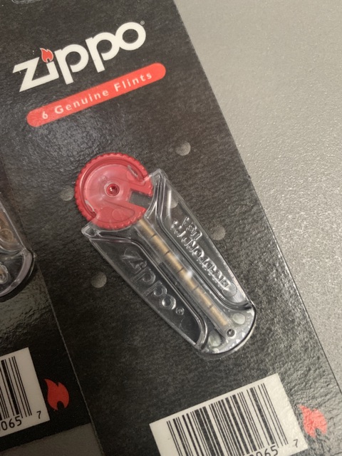 Vỉ đá lửa zippo 6 viên loại xịn, chuyên dụng dành cho bật lửa