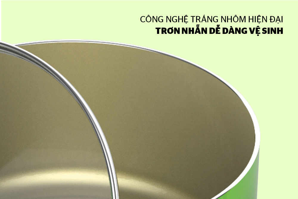 [HCM]nồi quấy bột chống dính đáy từ sunhouse 16cm