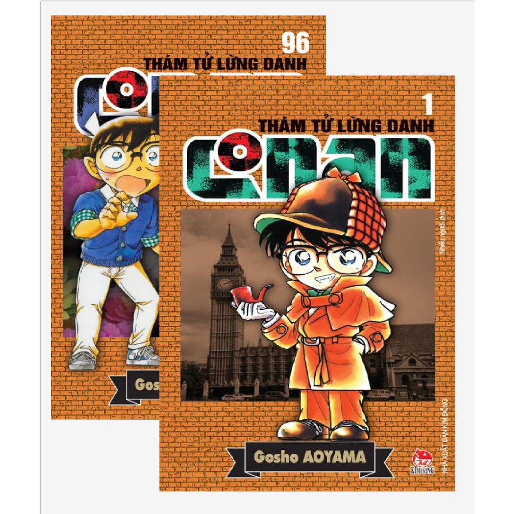 Sách – Thám Tử Lừng Danh CONAN - Combo 5 tự chọn (bộ 100 tập)
