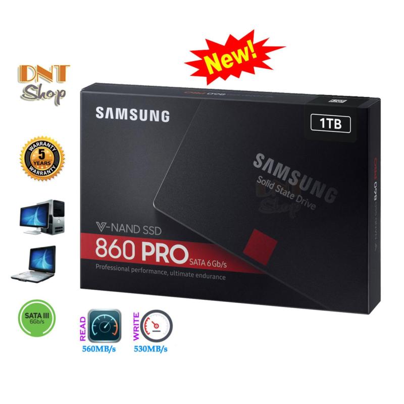 Bảng giá [HCM][Trả góp 0%]Ổ cứng SSD Samsung 860 PRO 1TB 2.5-Inch SATA III (MZ-76P1T0BW) Phong Vũ