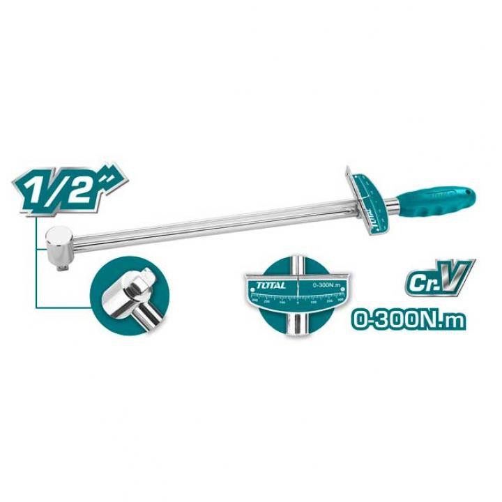Cần siết lực 1/2" TOTAL THPTW300N2