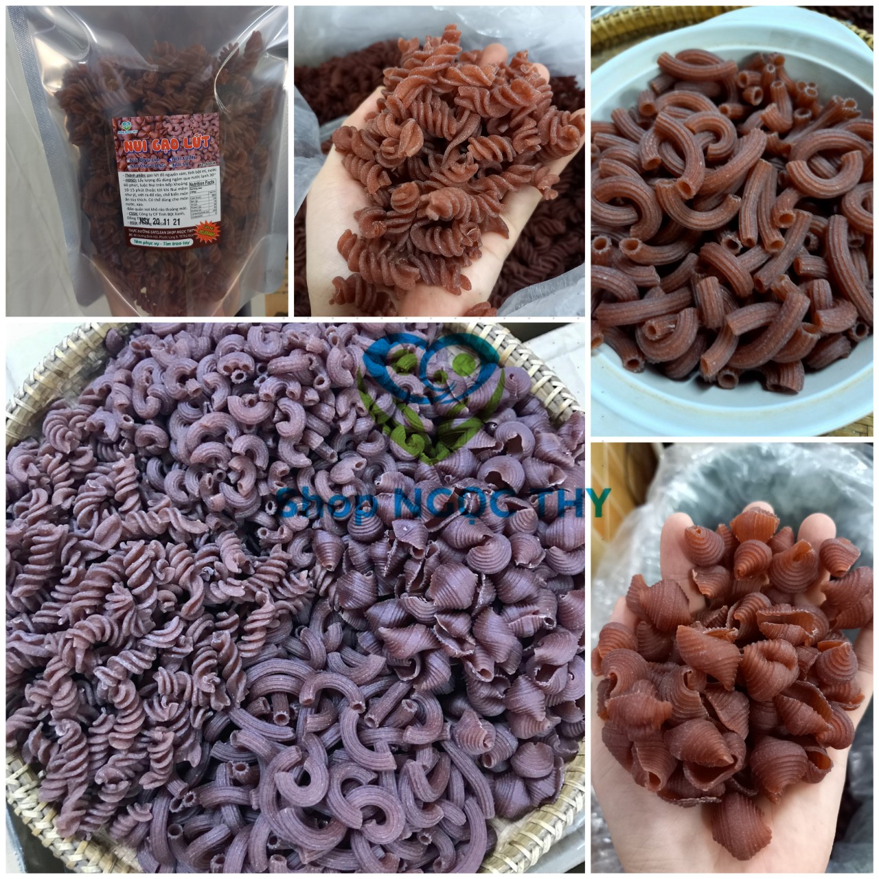 Eatclean Brown Rice Pasta Is a Nutritious Macrobiotic Food in Many Shapes, 300Gr Package