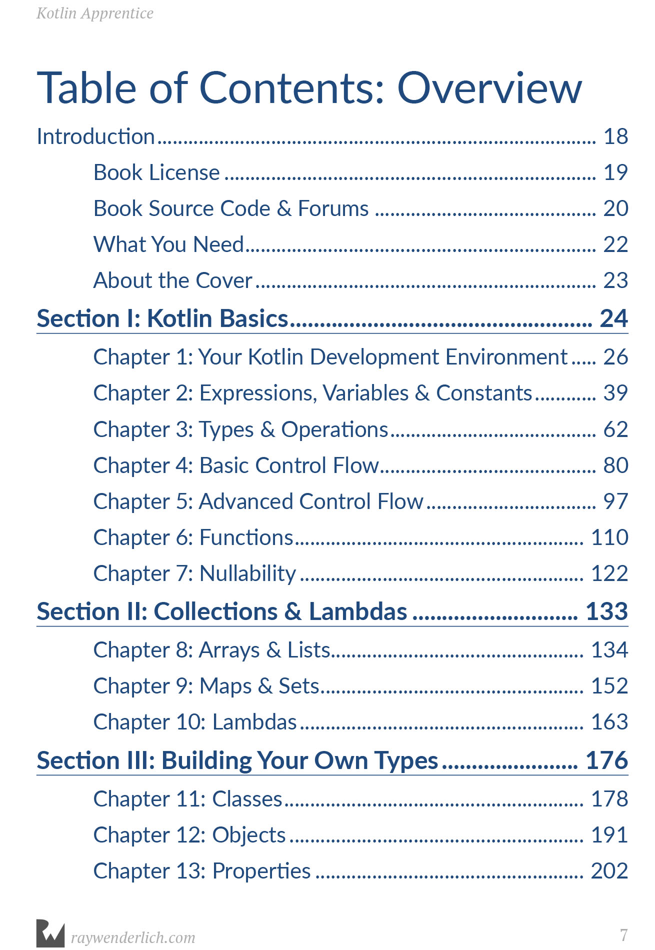 Sách Kotlin Apprentice (Second Edition) Beginning Programming with Kotlin