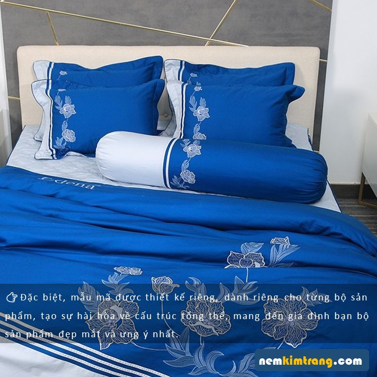 VỎ Gối Ôm Cotton Solid Edena - CHÍNH HÃNG, CAO CÂP