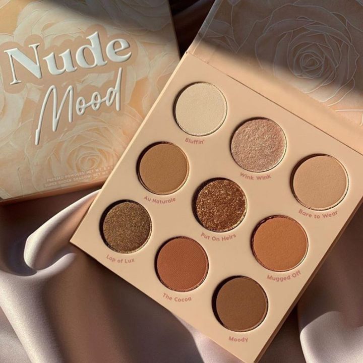 [HCM]Bảng màu mắt Colourpop Nude Mood 9 ô