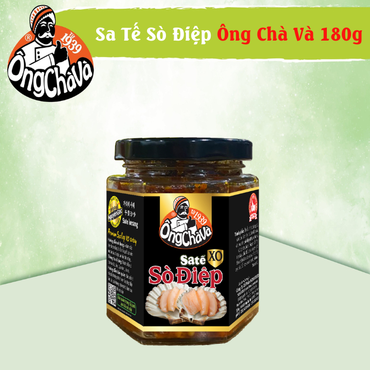 Ong Cha Va Scallop XO Satay 180g