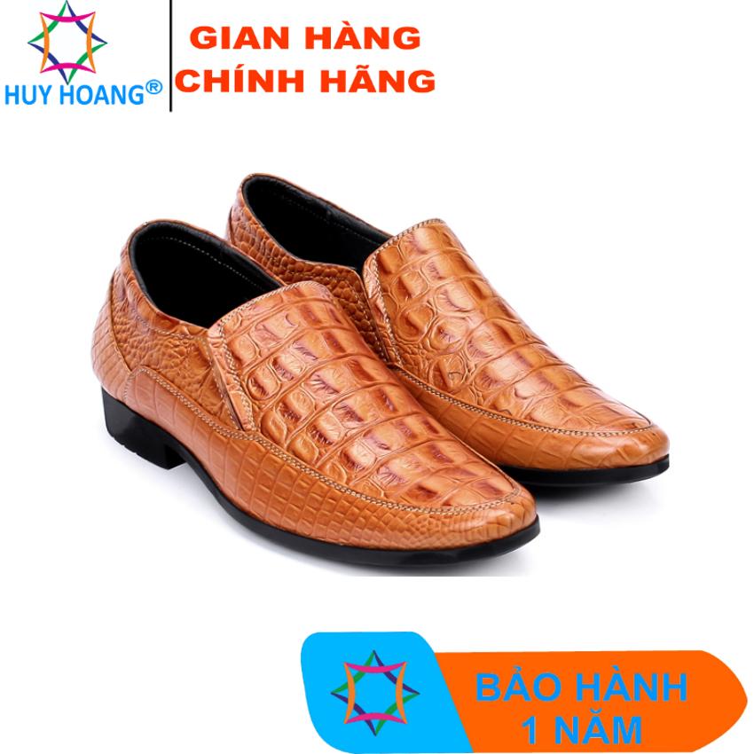 Hk7130-59-shoes male crocodile vein splendor yellow, black