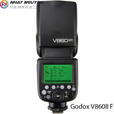 [HCM]Đèn Flash Godox V860II Cho Fujifilm (Kèm pin và sạc) - Flash Fujifilm Godox V860 Fujifilm II