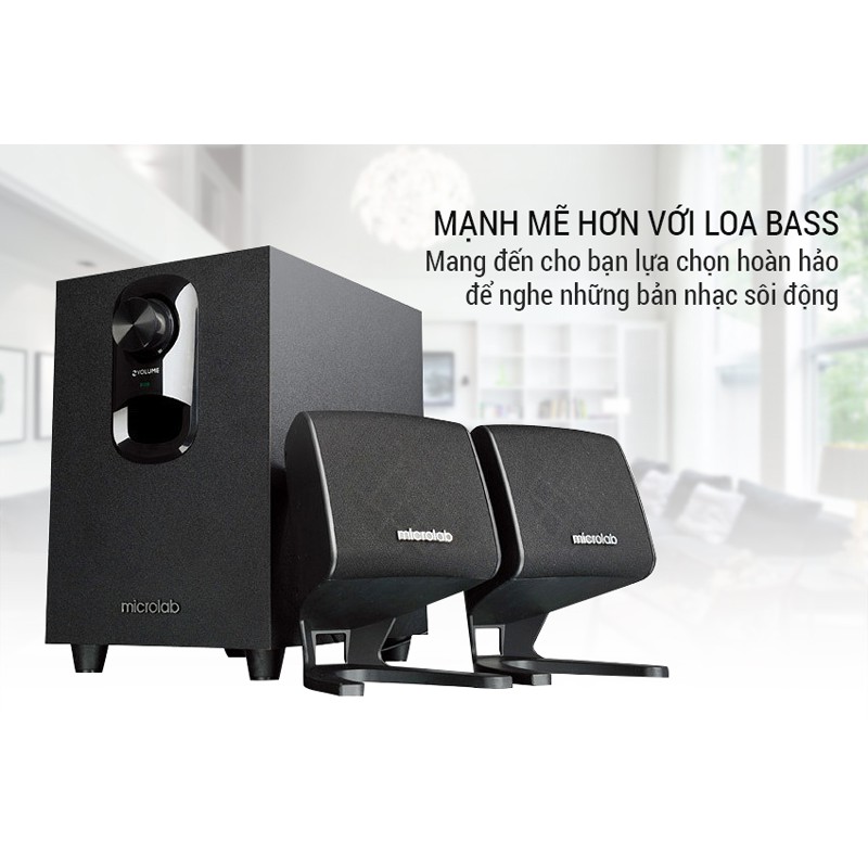 Loa vi tính Microlab M108 – 2.1 hàng chính hãng