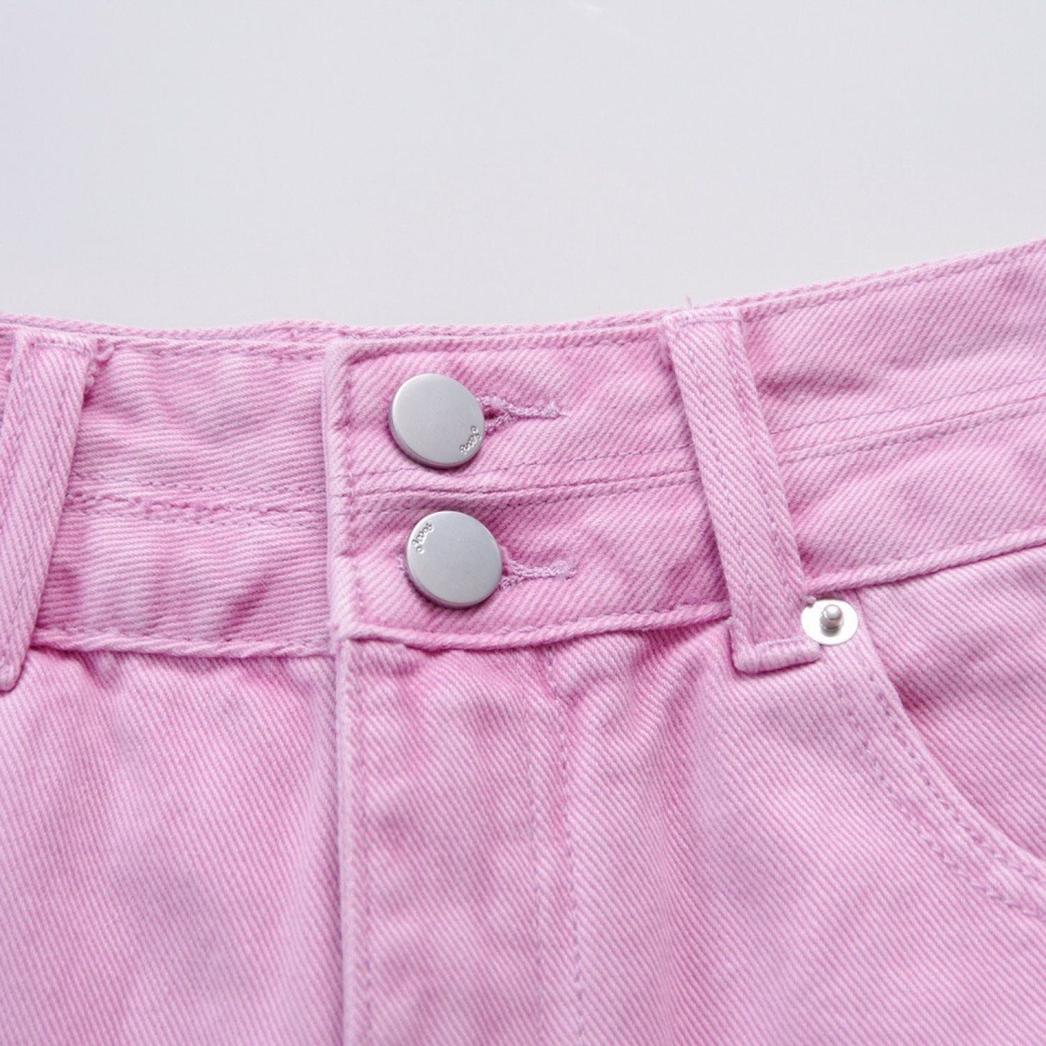Quần short kaki 2 nút lưng cao lật lai xinh xắn (SK1104)
