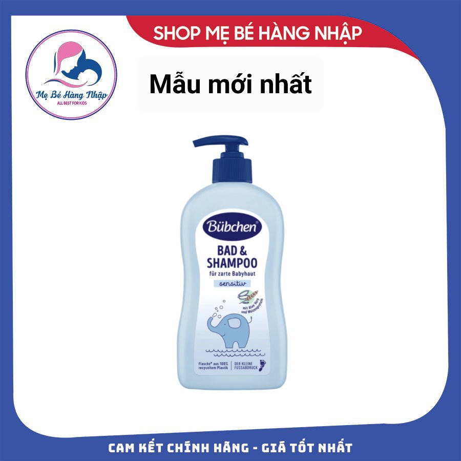 Sữa tắm gội Bubchen Bad and Shampoo 400ml