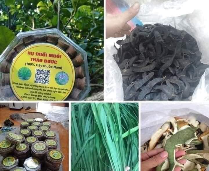 nụ đuổi muỗi thảo dược