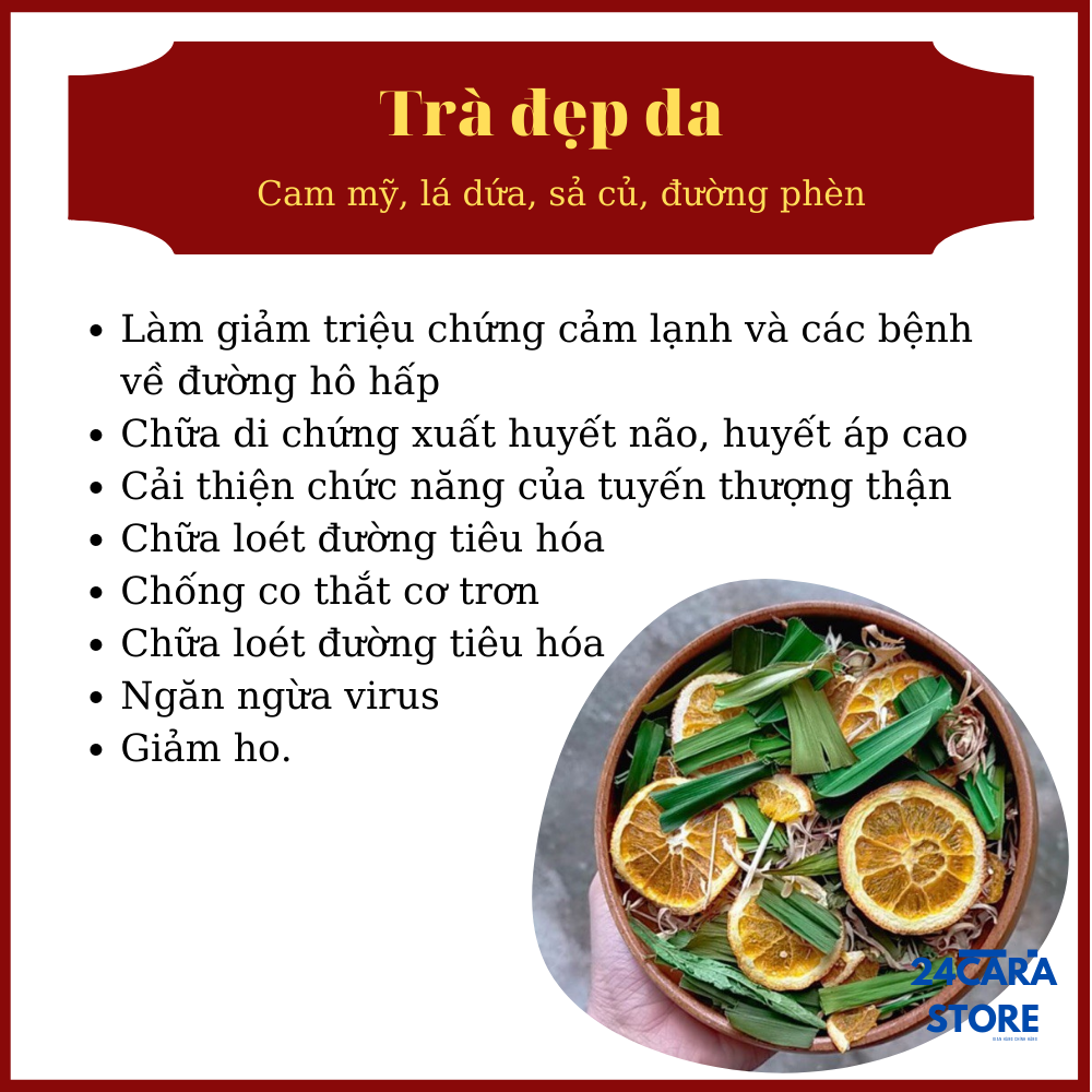 [Dùng thử] trà hoa quả mix 1 gói nhỏ thơm ngon, tốt cho sức khỏe