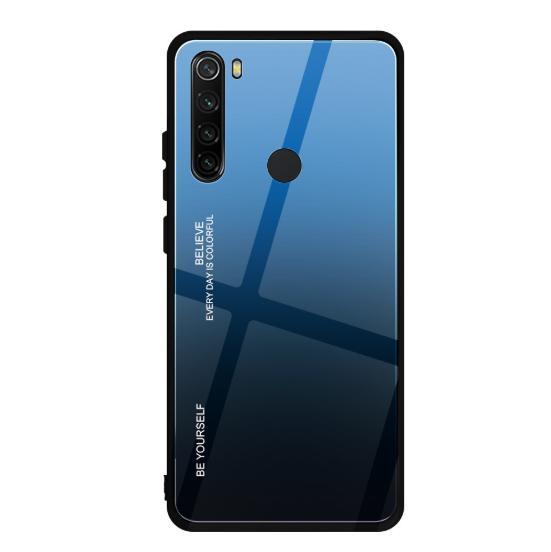 Ốp lưng mặt kính cầu vồng cho Xiaomi note 8
