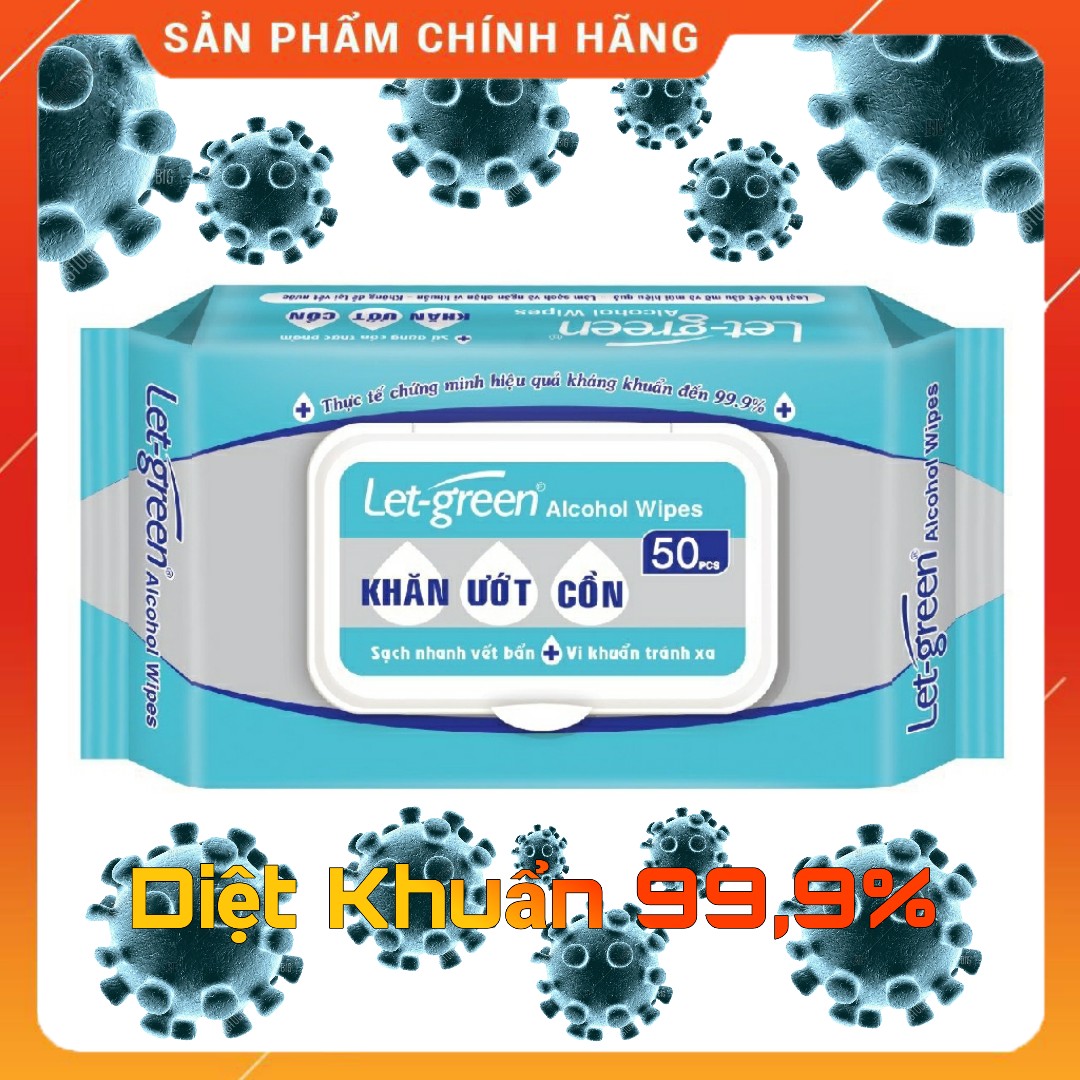 [HCM]Combo 6 Bịch Khăn Giấy Ướt Có Cồn