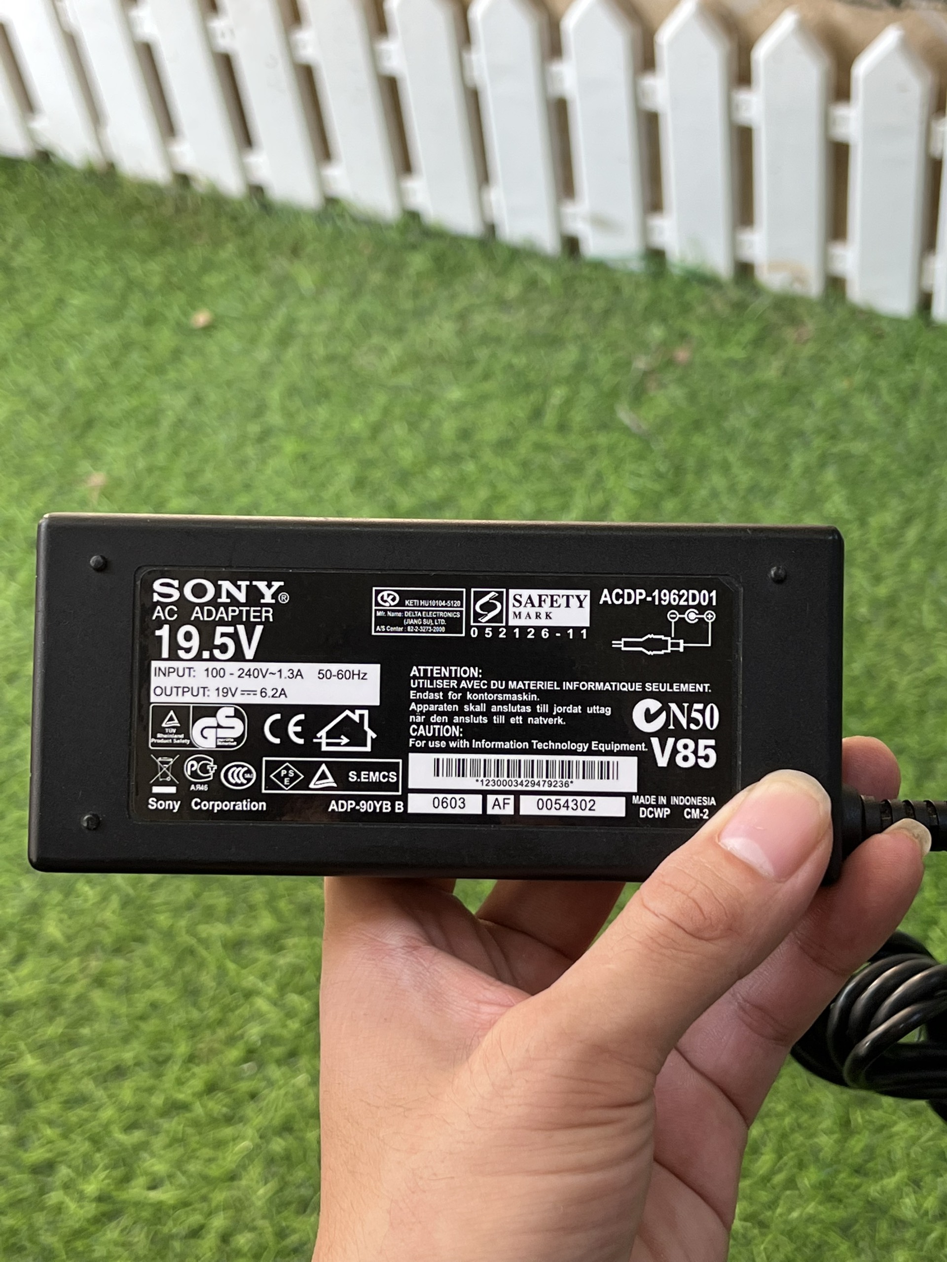 Adapter tivi sony 19.5v 6.2a