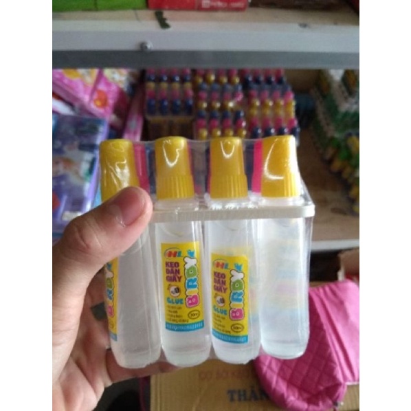 Keo dán giấy Thiên Long lọ 30ml