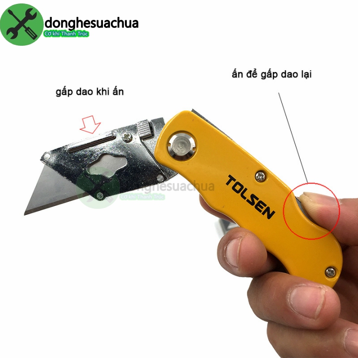 [HCM]Dao rọc giấy 5 lưỡi TOLSEN 30007