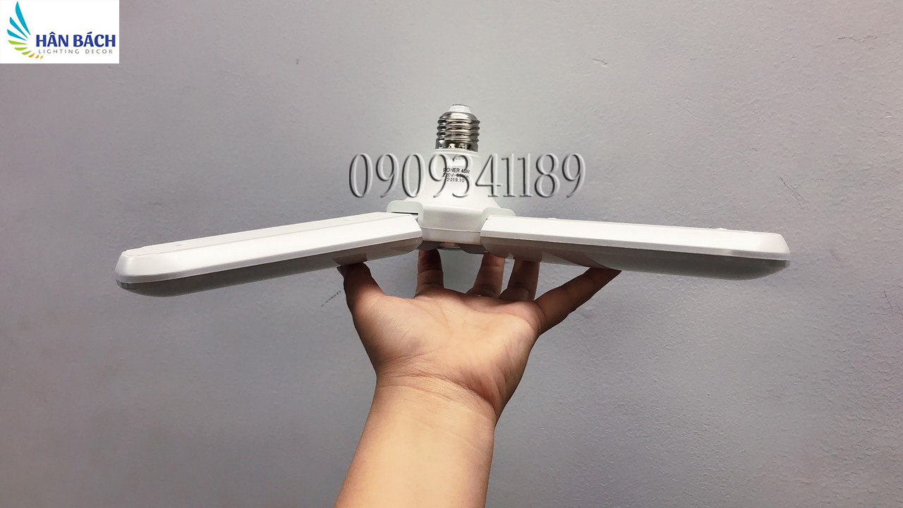[HCM]Bóng đèn led 45w cánh quạt siêu sáng